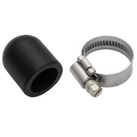 Water Block Off Caps w/ Clamp (3/4") Single