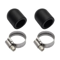 Water Block Off Caps w/ Clamp (3/4")