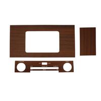 3pc Heater Panel Kit with Blackwood Inserts for Holden HK