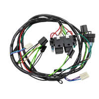 Twin Headlight & Relay Wiring Loom/Harness for Holden HX HZ Suit H4 H1 High Watt Globe