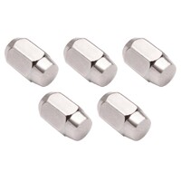 Ford 1/2" Chrome Wheel Nut Kit - Acorn (Set of 5)