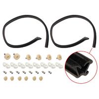 Window Roller Repair Kit (Doors & 1/4 Glass With Bailey Channel) for Holden HK HT HG Monaro