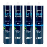 Bostik 5615 Windscreen Sealer Tube Mastic 520g - Pack of 4