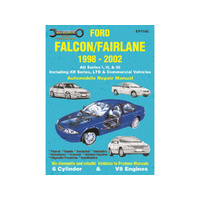 Workshop Manual for Ford Falcon AU Series 1,2,3 6 & 8 Cyl