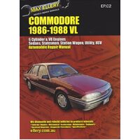 Workshop Manual for Holden VL 6 & 8 Cyl Commodore