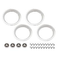 Wheel Trim Caps & Nuts (4) for Holden HQ Early HJ