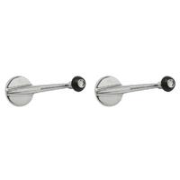 2Pc Window Winder Handle Kit Kit for Holden 48 FJ Special