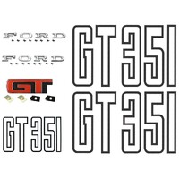 Ford Falcon XB GT Sedan Badge Kit