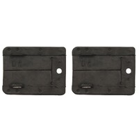 Ford XM XP Coupe Pillar Lock Seal - Pair