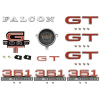 Ford Falcon XW GT Badge Kit