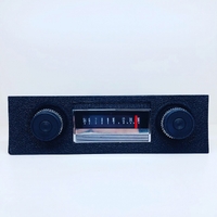 Silver-Series AM/FM Radio Assembly for Ford Falcon XW/XY (Manual Tune) Argent Grey Bezel