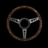 Corso Feroce 1965-73 Shelby Cobra Style Genuine Wood & Aluminum 14 9 Hole Steering Wheel