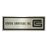 1965 - 1966 Shelby Door Sill Scuff Plate Emblem (Pair)