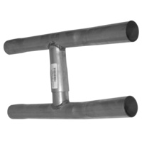 1964 - 1970 Mustang H Pipe for TRI-Y Headers - 2.25"