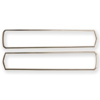 1967 Shelby Eleanor Mustang Tail Light Bezels (Shelby, Pair) - Polished