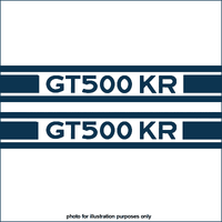 1968 Shelby GT500 KR Stripe Kit - Blue