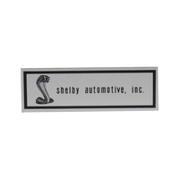 1968 - 1970 Shelby Door Sill Scuff Plate Emblem