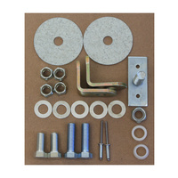 1964 - 1973 Mustang 3-Point Seat Belt Hardware Kit