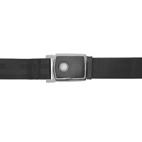 1968 - 1969 Mustang Concours Deluxe Black Shoulder Harness
