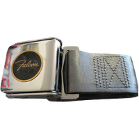 Seatbelt Charcoal with Falcon Logo