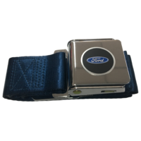 Seatbelt Dark Blue with Ford Blue Oval Logo