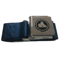 Seatbelt Dark Blue with Black Holden Lion Logo - Without Tail