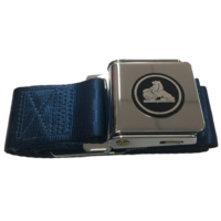 Seatbelt Dark Blue with Black Holden Lion Logo - Without Tail