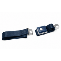 1964 - 1973 Mustang Push Button Seat Belt (Dark Blue)