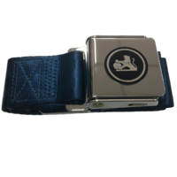Seatbelt Dark Blue with Black Holden Lion Logo