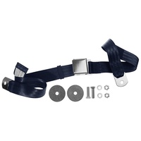 1964 - 1973 Mustang Aftermarket Seat Belt, Front or Rear, Left or Right (Dark Blue)