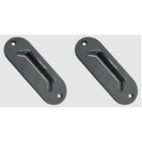 Universal Seat Belt Plastic Guides - Pair