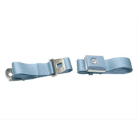 1964 - 1973 Mustang Push Button Seat Belt (Light Blue)