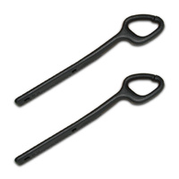 2015 - 2020 Mustang S550 Front Seat Belt Guides - Pair