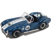 1:64 Scale 1965 Shelby AC Cobra 427 SC - Blue Diecast Model