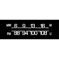 European Radio Dial Screen Protectors SCP 05