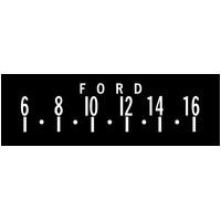 Ford Logo Vintage Overlay - Early Ford