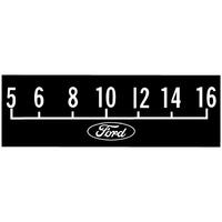 Ford Logo Vintage Overlay - Late Ford