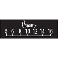 GM Logo Vintage Overlays Screen Protector  - Camaro