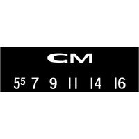 GM Logo Vintage Overlays Screen Protector - GM Logo