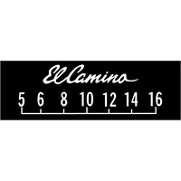 GM Logo Vintage Overlays Screen Protector - El Camino
