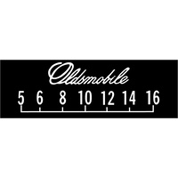 GM Logo Vintage Overlays Screen Protector - Oldsmobile