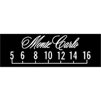 GM Logo Vintage Overlays Screen Protector - Monte Carlo