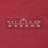 1970s-80s Ford RetroRadio® Tempered Glass Vintage Overlay