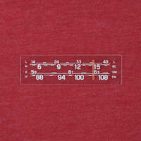 RetroSound® Dallas Tempered Glass Vintage Overlay