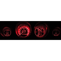 1969 - 1970 Mustang Instrument Panel LED Light Bulb Set (Red)