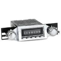 1966-67 Chevrolet El Camino San Diego Radio - All Chrome Face, 03-73 Knob
