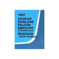 1967 Mustang Work Shop Manual