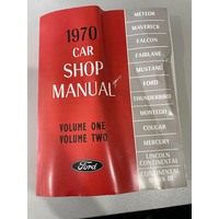 1970 Mustang Work Shop Manual Set **SECOND**CLEARANCE ITEM**
