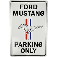 Ford – Mustang Parking – Large Metal Tin Sign 30.5cm X 45.7cm Genuine American Made