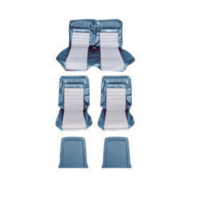 1964 - 1966 Mustang Coupe Pony Sport Seats (Blue)